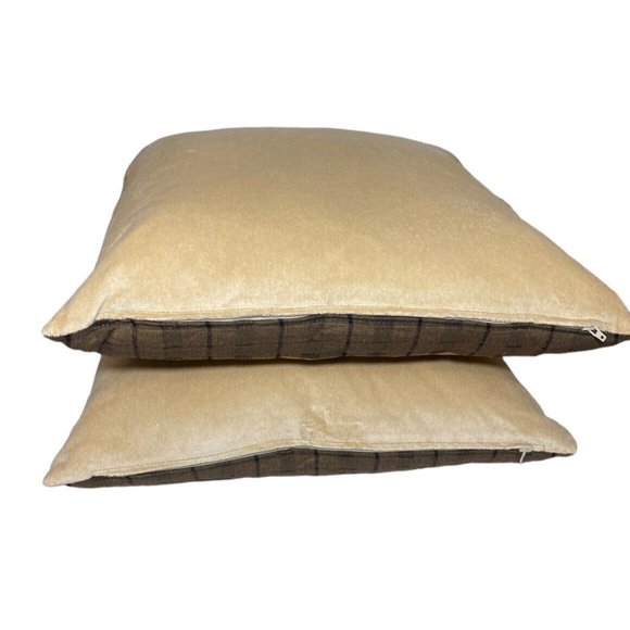 Vtg Golf Pillows decorative embroidered Eximious Of London New Scotland Club - Picture 5 of 11